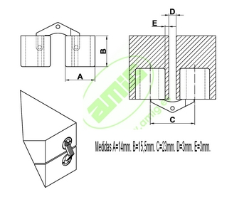 Medidas bisagra mpbc14