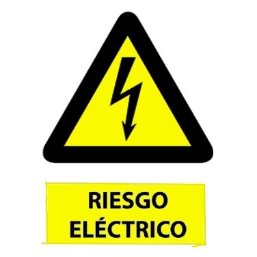 CARTEL RIESGO ELECTRICO
