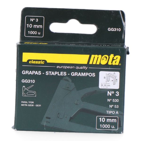 1000 GRAPAS DE 530/10 mm.
