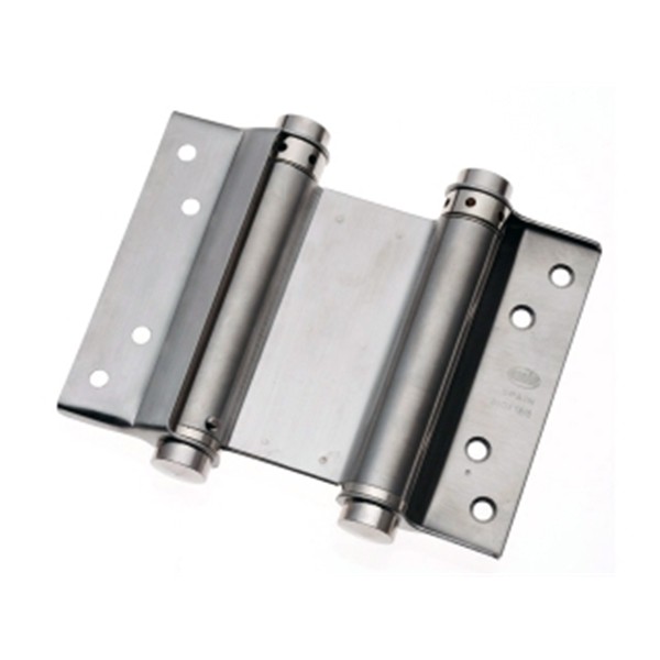 BISAGRA DOBLE ACCION AMIG 125 mm NIQUEL