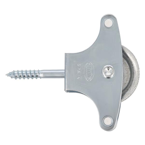 POLEA METAL TENDEDER C/ROSCA MADERA