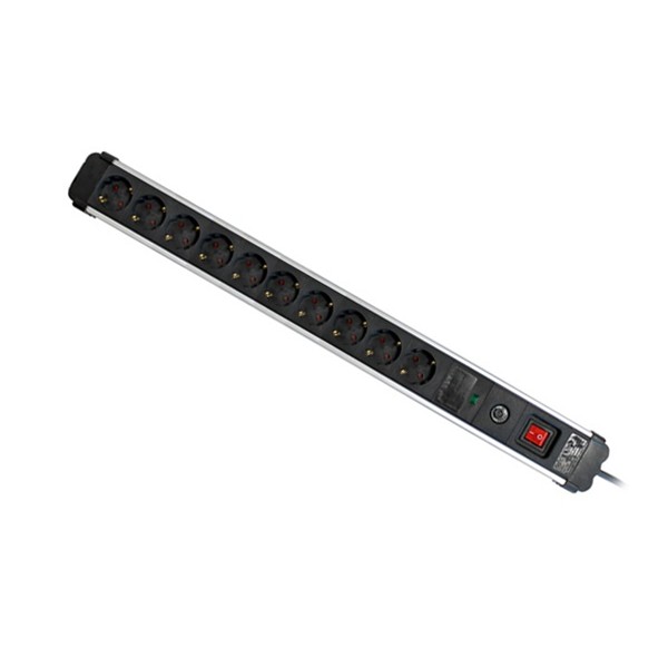 BASE 10 TOMAS CON PROTECTOR 3X1.5 - 1.5 METROS CON INTERRUPTOR