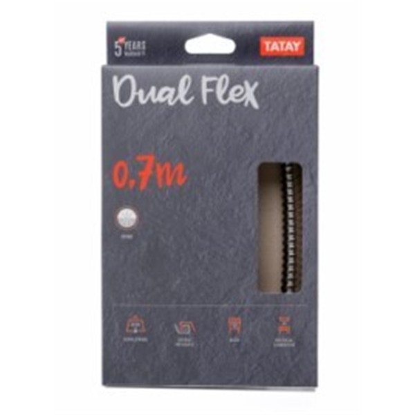 FLEXO INOX DE 0.7M.PARA GRIFO HIGIENICO WC/BIDET