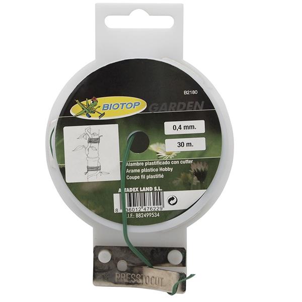 GABIETA PLASTIFICADO 0,4MM VERDE 30M.