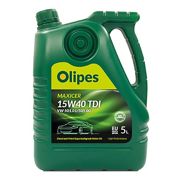 ACEITE MOTOR MAXICER 15W40 DIESEL/GASOLINA OLIPES 5L.