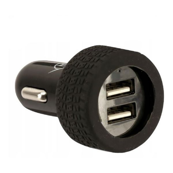 ADAPTADOR CARGADOR USB DOBLE PARA COCHE 12V/24V