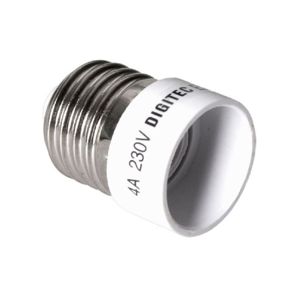 ADAPTADOR PORTALAMPARAS DE E27 A E14