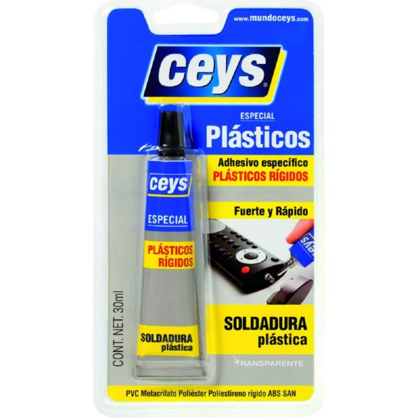 ADHESIVO CEYS ESPECIAL PLASTICOS 30ML.