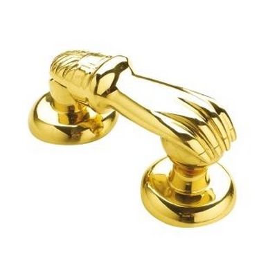 ALDABA LATON CUERO Mod.4 PICAPORTE 