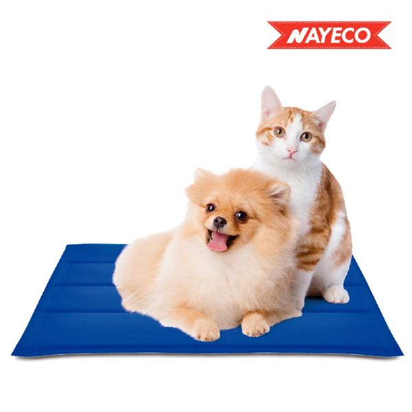 ALFOMBRILLA REFRESCANTE COOL MAT GEL AZUL 50X40CM NAYECO