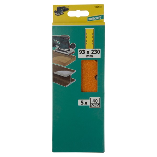 HOJAS LIJADORA ORBITAL 93x230 GRANO 80