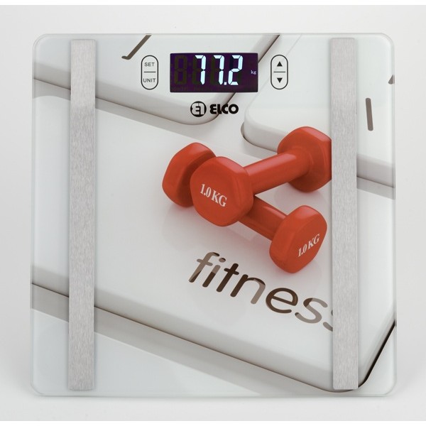 BASCULA BA&Ntilde;O DIGITAL CRISTAL  MAX.130 KG