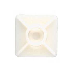 BASE ADHESIVA PARA BRIDA EN BLANCO