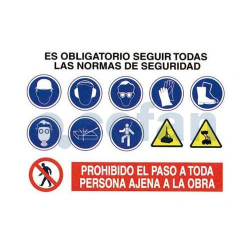 CARTEL OBRA EN GLASSPACK 100X70 COFAN