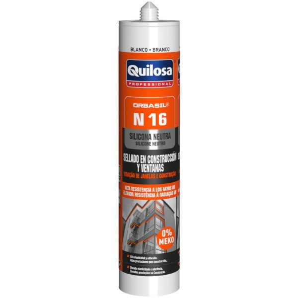CARTUCHO SILICONA NEUTRA BLANCA 300ML.