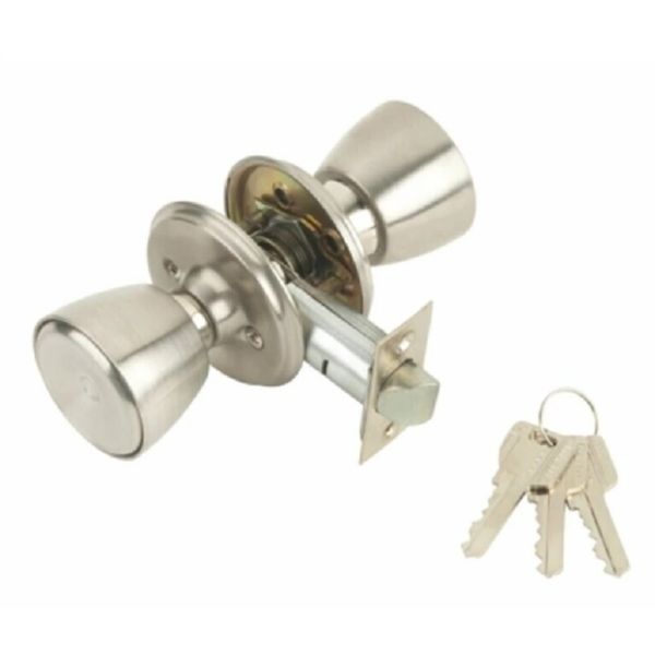 CERRADURA MCM POMO-LLAVE INOX DE 70