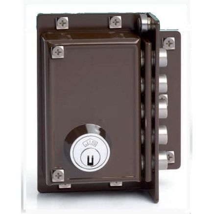 CERRADURA SEGURIDAD C.G.S. 5239 DERECHA SOLO LLAVE JIS