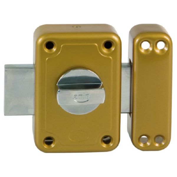 CERROJO AMIG ESMALTADO ORO MOD.80 