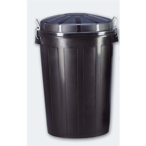 CUBO COMUNAL 95 L. NEGRO CON TAPA