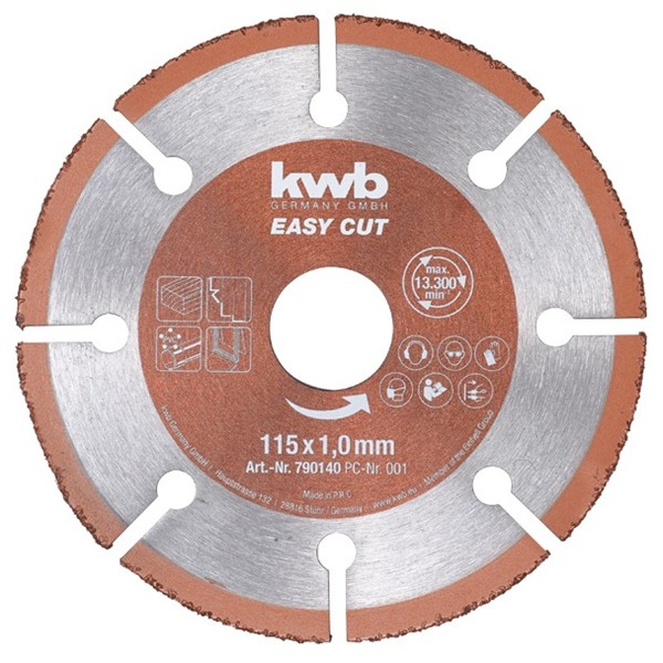 DISCO AMOLADORA PARA MADERA 115mm