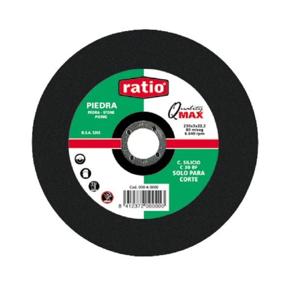 DISCO CORTE PIEDRA 180X3