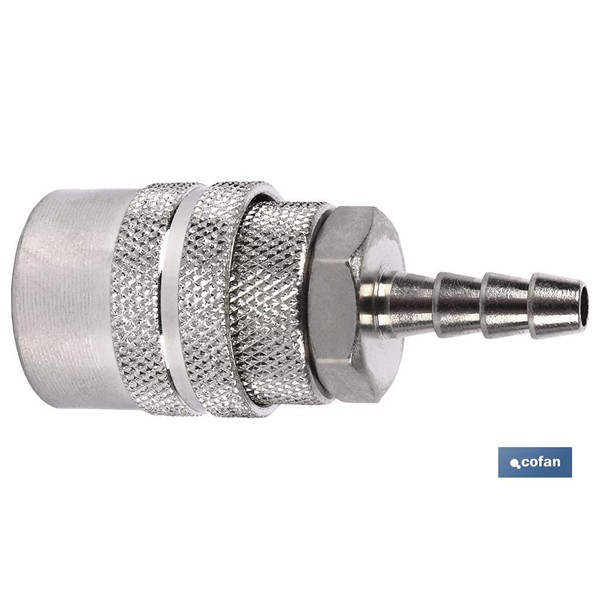 ENCHUFE RAPIDO ESPIGA 13 MM ROSCA GIRATORIA (AIRE) *