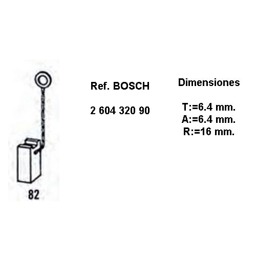 ESCOBILLA BOSCH 0103