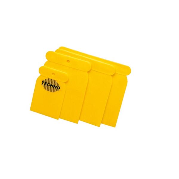JUEGO ESPATULAS CARROCERO PLASTICO 4 PIEZAS