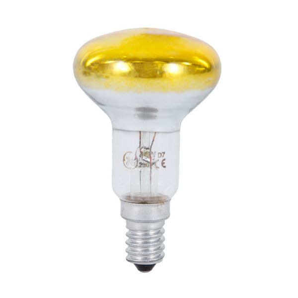 FOCO ESCAPARATE 60W R-80 E-27 EN AMARILLO