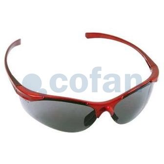 GAFAS SEGURIDAD ROJAS COFAN 