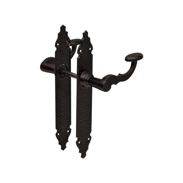 JUEGO MANIVELA NEGRA 1100 CON PLACA