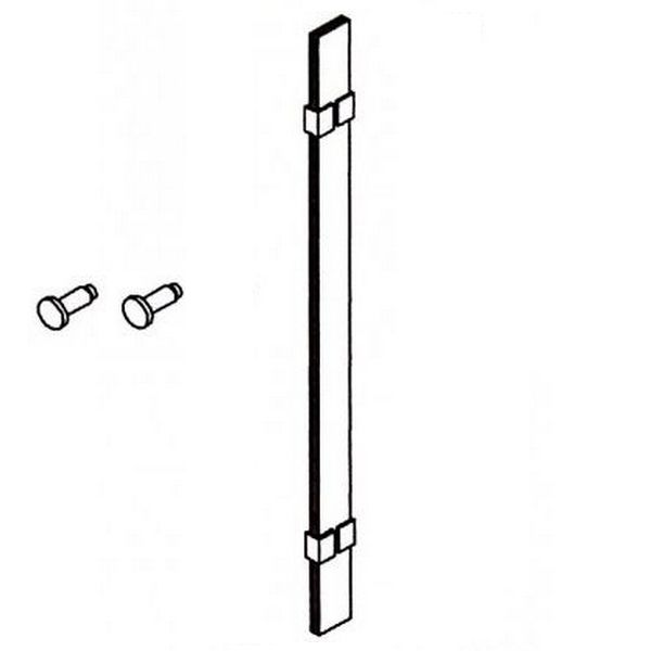 KIT MUELLE BISAGRAS ALUMINIO JUSTOR DE 180