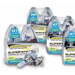 LAMPARA 2PZAS H-7 SUPERWHITE 12v 55w