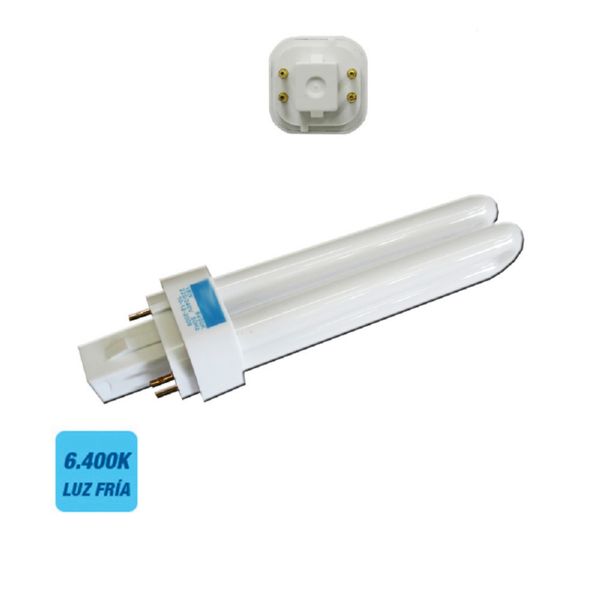 LAMPARA G24 26W 4 PINS LUZ BLANCA