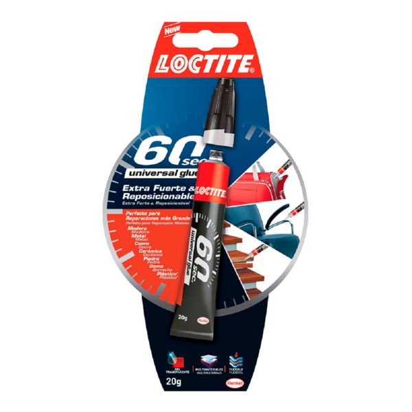 LOCTITE 60 SEGUNDOS UNIVERSAL 20G