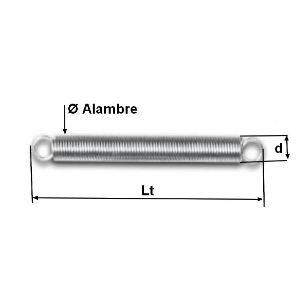 MUELLE BLANDO TRACCION 50X7X0.8