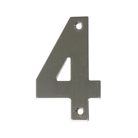 NUMERO "4" INOX AMIG 