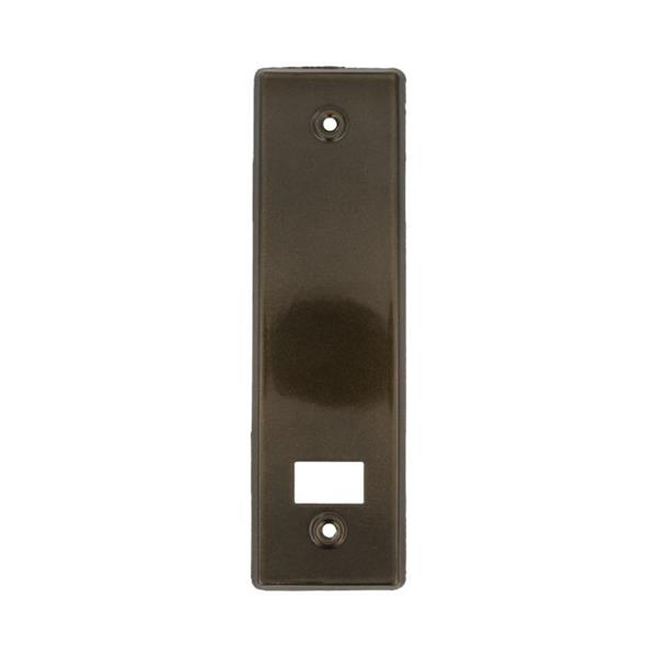 PLACA RECOGEDOR PERSIANA BRONCE 