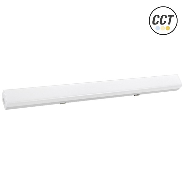 PANTALLA LED RECTANGULAR CCT TRICOLOR 40W 120cm 5400 LUMENS