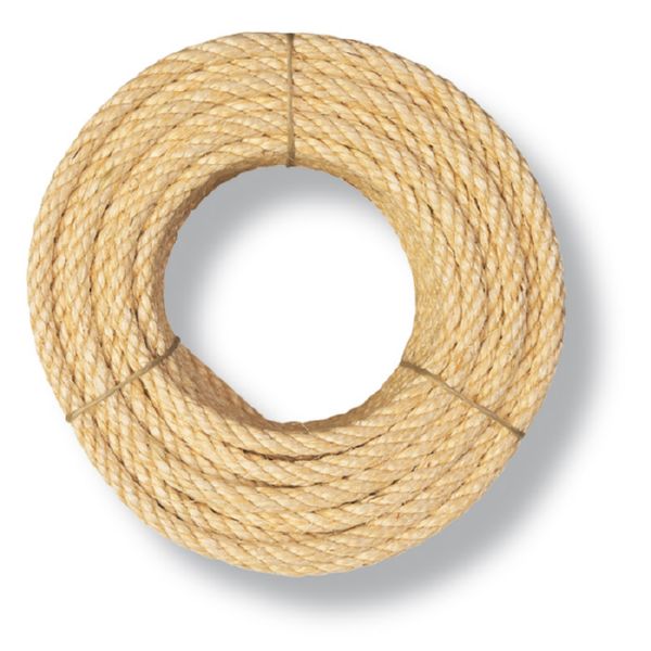 ROLLO CUERDA SISAL 4 CABOS 12mm. 25m.
