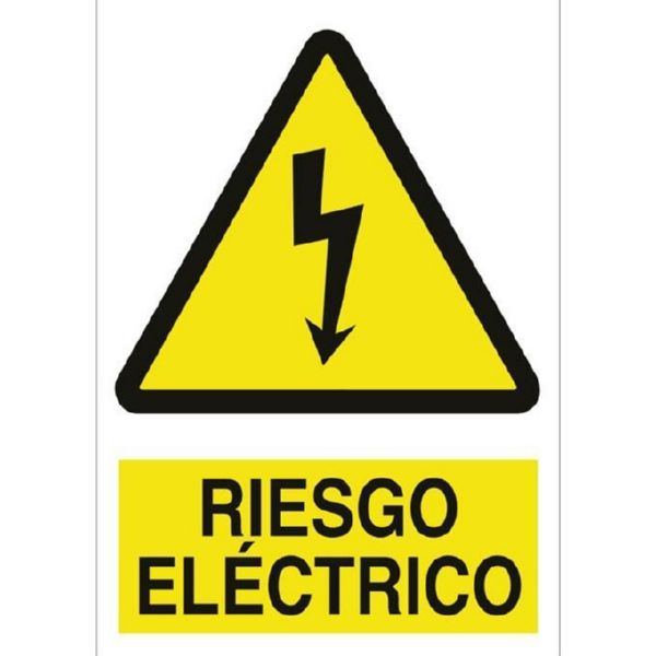 SE&Ntilde;AL ADHESIVA RIESGO ELECTRICO 105X148 COFAN
