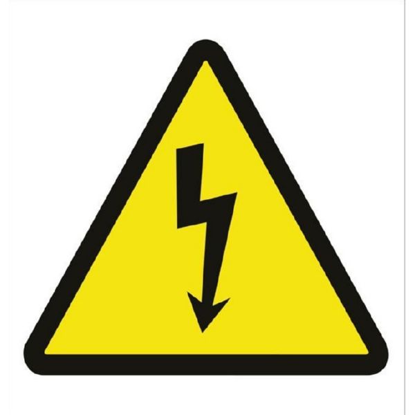 SE&Ntilde;AL ADHESIVA RIESGO ELECTRICO 105X105 COFAN
