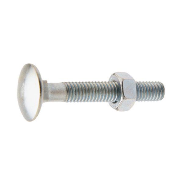 TORNILLO CARROCERO CON TUERCA 6x70 DIN-603/934