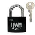 CANDADO NEGRO ASA NORMAL 20mm IFAM
