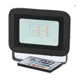 PROYECTOR LED ALUMINIO NEGRO MATEL RGB IP65 20W