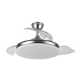 VENTILADOR TECHO CIERZO PLATA 107CM.PROFER HOME