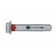Anclajes metalicos inox.