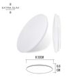 APLIQUE LED REDONDO BLANCO 18W LUZ FRIA