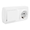 BASE DOBLE BIPOLAR CON T/T LATERAL + CONMUTADOR 