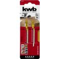 BLISTER 2 HOJAS SIERRA CALAR MADERA 82mm KWB